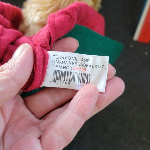 TERRY'S VILLAGE THANKSGIVING HOLIDAY TEDDY BEAR TURKEY COSTUME LOT/2 PLUSH - Picture 5 of 9